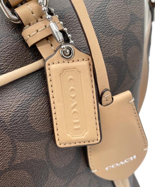 COACH（コーチ）COACH (コーチ) 2WAYトートバッグ ブラウンの古着・服飾アイテム