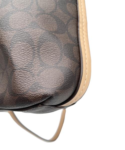 COACH（コーチ）COACH (コーチ) 2WAYトートバッグ ブラウンの古着・服飾アイテム