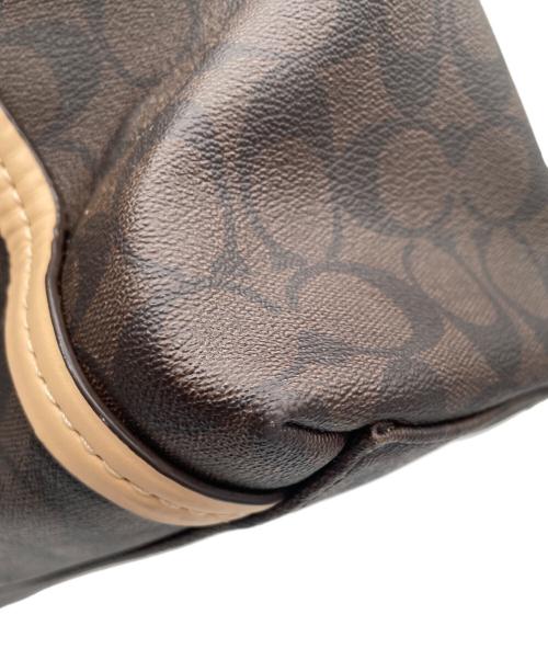 COACH（コーチ）COACH (コーチ) 2WAYトートバッグ ブラウンの古着・服飾アイテム