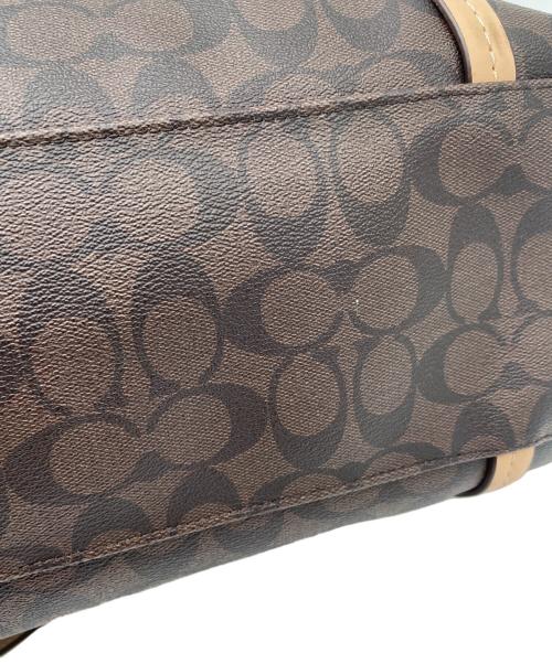 COACH（コーチ）COACH (コーチ) 2WAYトートバッグ ブラウンの古着・服飾アイテム