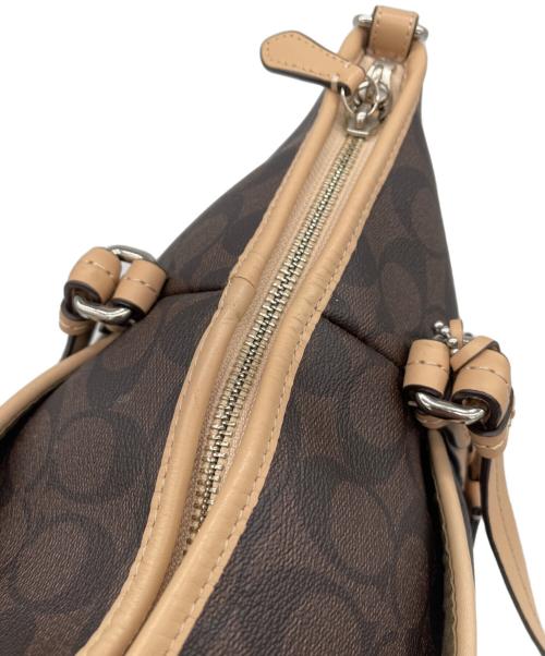 COACH（コーチ）COACH (コーチ) 2WAYトートバッグ ブラウンの古着・服飾アイテム