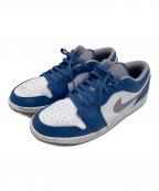NIKEナイキ）の古着「AIR JORDAN 1」｜ホワイト×ブルー
