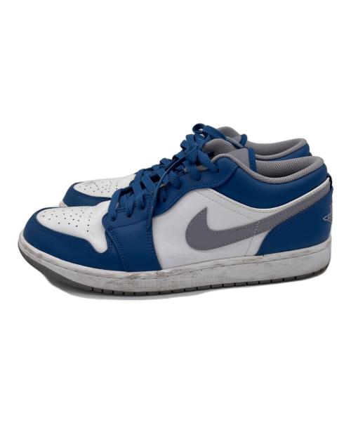 NIKE（ナイキ）NIKE (ナイキ) AIR JORDAN 1  ホワイト×ブルー サイズ:28.5cmの古着・服飾アイテム
