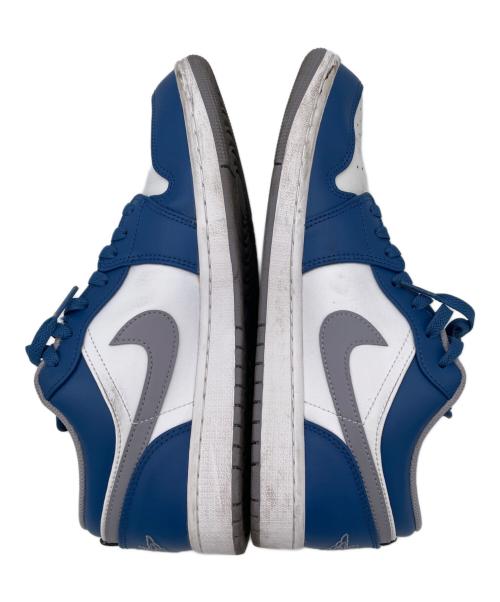 NIKE（ナイキ）NIKE (ナイキ) AIR JORDAN 1  ホワイト×ブルー サイズ:28.5cmの古着・服飾アイテム