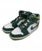 NIKEナイキ）の古着「AIR JORDAN 」｜グリーン×イエロー