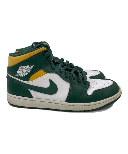 NIKE（ナイキ）NIKE (ナイキ) AIR JORDAN  グリーン×イエロー サイズ:28.5cmの古着・服飾アイテム