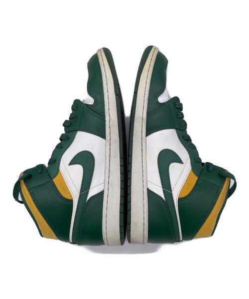 NIKE（ナイキ）NIKE (ナイキ) AIR JORDAN  グリーン×イエロー サイズ:28.5cmの古着・服飾アイテム