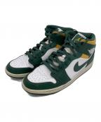 NIKEナイキ）の古着「AIR JORDAN」｜グリーン×イエロー