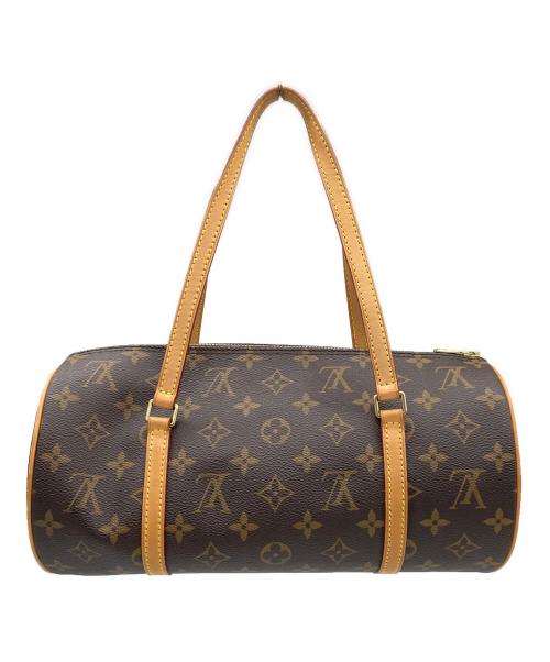 LOUIS VUITTON（ルイ ヴィトン）LOUIS VUITTON (ルイ ヴィトン) パピヨン30　ハンドバッグ ブラウンの古着・服飾アイテム