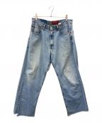 LEVI'Sリーバイス）の古着「LEVI'S　ルーズフィット　デニムパンツ」｜インディゴ