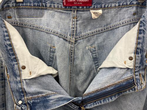 LEVI'S（リーバイス）LEVI'S (リーバイス) LEVI'S　ルーズフィット　デニムパンツ インディゴ サイズ:W33 L32の古着・服飾アイテム