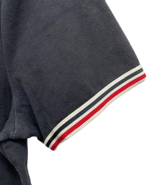 MONCLER（モンクレール）MONCLER (モンクレール) 半袖カットソー ブラック サイズ:Ｌの古着・服飾アイテム