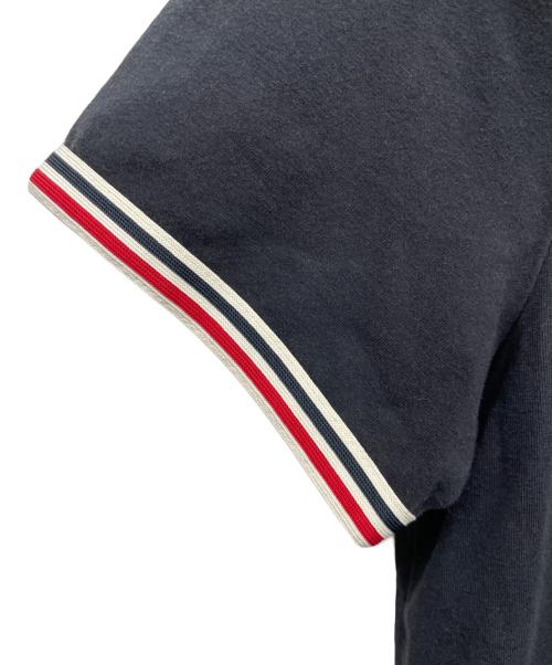 MONCLER（モンクレール）MONCLER (モンクレール) 半袖カットソー ブラック サイズ:Ｌの古着・服飾アイテム