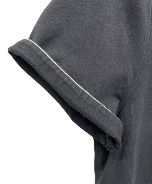 MONCLER（モンクレール）MONCLER (モンクレール) 半袖カットソー ブラック サイズ:Ｌの古着・服飾アイテム