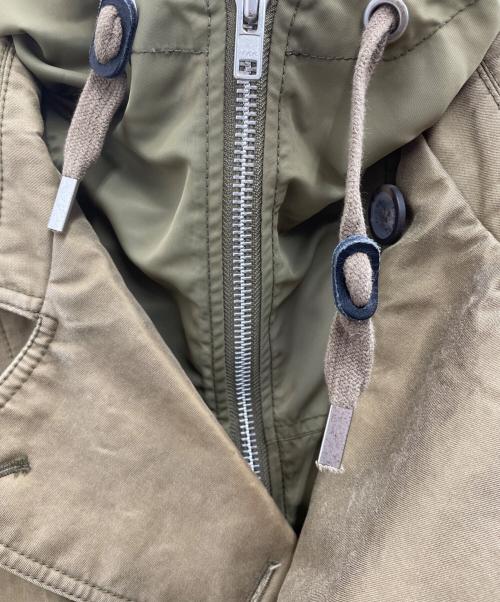 DIESEL（ディーゼル）DIESEL (ディーゼル) ミリタリージャケット グリーン サイズ:Lの古着・服飾アイテム