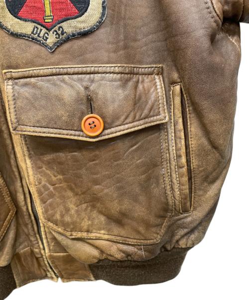 US ARMY（ユーエスアーミー）US ARMY (ユーエスアーミー) G-1ジャケット ブラウン サイズ:XLの古着・服飾アイテム