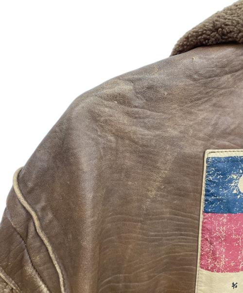 US ARMY（ユーエスアーミー）US ARMY (ユーエスアーミー) G-1ジャケット ブラウン サイズ:XLの古着・服飾アイテム