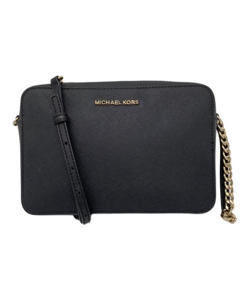 MICHAEL KORS（マイケル・コース）MICHAEL KORS (マイケル・コース) ショルダーバッグ ブラックの古着・服飾アイテム