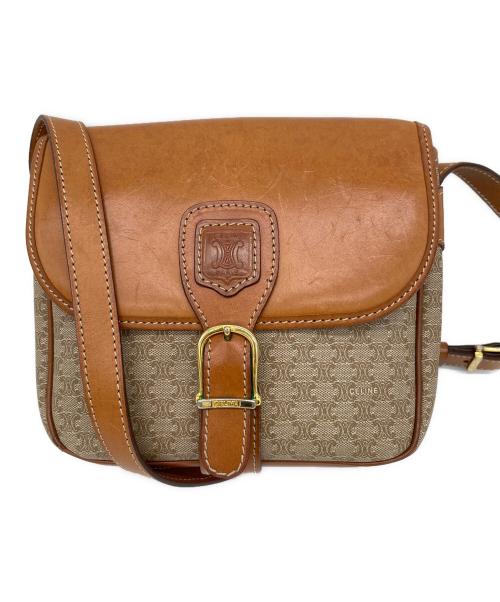 CELINE（セリーヌ）CELINE (セリーヌ) ショルダーバッグ ブラウンの古着・服飾アイテム
