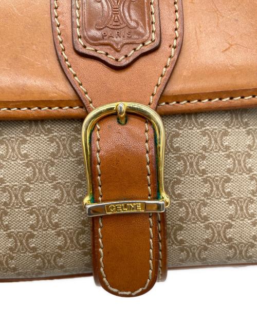 CELINE（セリーヌ）CELINE (セリーヌ) ショルダーバッグ ブラウンの古着・服飾アイテム