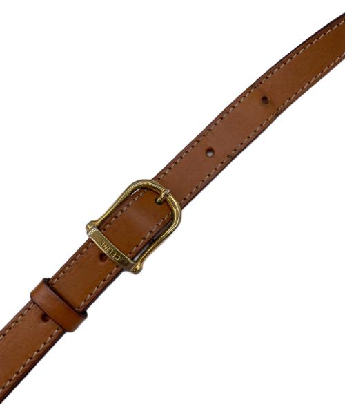 CELINE（セリーヌ）CELINE (セリーヌ) ショルダーバッグ ブラウンの古着・服飾アイテム