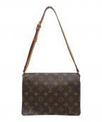 LOUIS VUITTONルイ ヴィトン）の古着「ミュゼットタンゴ　ショルダーバッグ」｜ブラウン