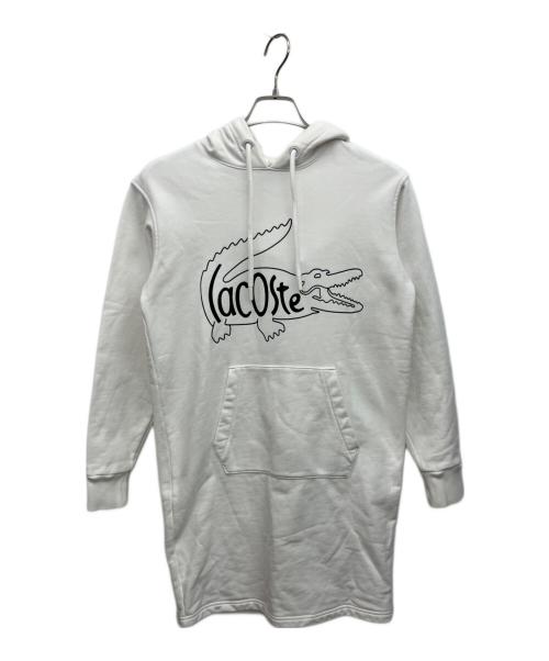 LACOSTE（ラコステ）LACOSTE (ラコステ) ワンピース ホワイト サイズ:Sの古着・服飾アイテム