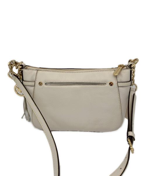 MICHAEL KORS（マイケル・コース）MICHAEL KORS (マイケル・コース) ショルダーバッグ ベージュの古着・服飾アイテム