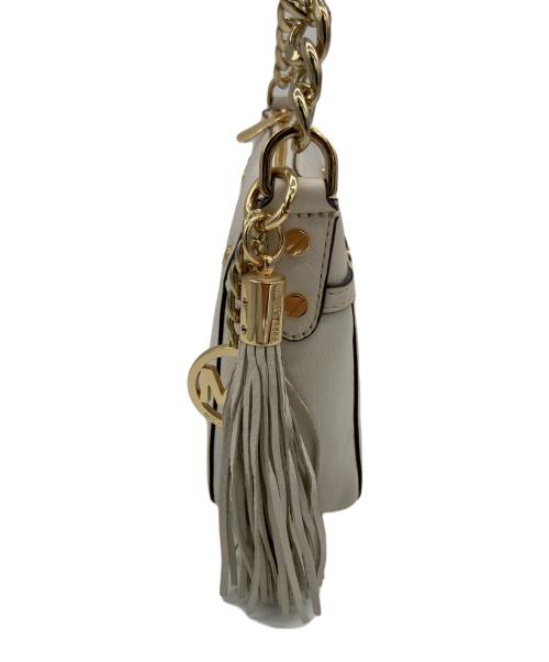 MICHAEL KORS（マイケル・コース）MICHAEL KORS (マイケル・コース) ショルダーバッグ ベージュの古着・服飾アイテム