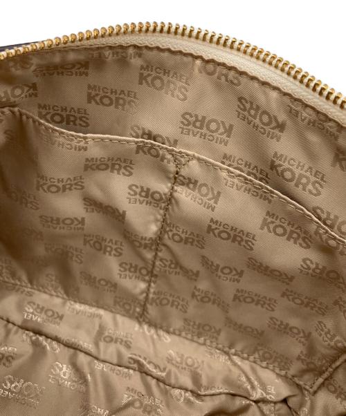 MICHAEL KORS（マイケル・コース）MICHAEL KORS (マイケル・コース) ショルダーバッグ ベージュの古着・服飾アイテム