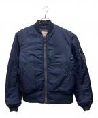 AVIREXアヴィレックス）の古着「B-15Cフライトジャケット」｜ネイビー