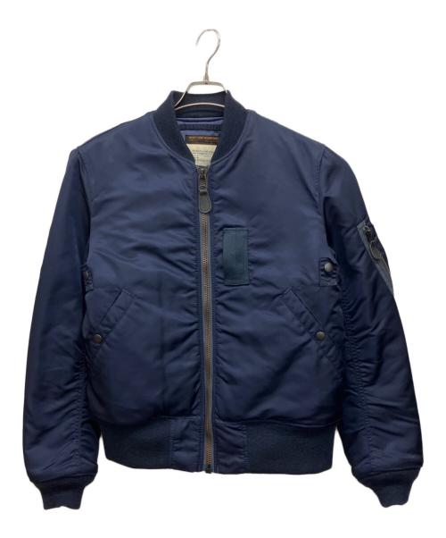 AVIREX（アヴィレックス）AVIREX (アヴィレックス) B-15Cフライトジャケット ネイビー サイズ:40の古着・服飾アイテム
