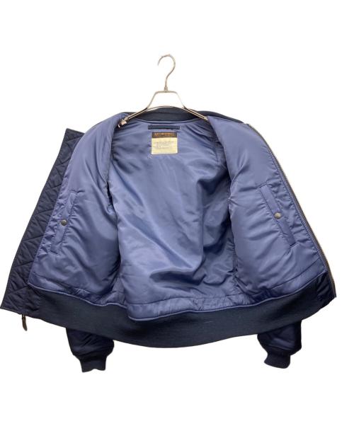 AVIREX（アヴィレックス）AVIREX (アヴィレックス) B-15Cフライトジャケット ネイビー サイズ:40の古着・服飾アイテム
