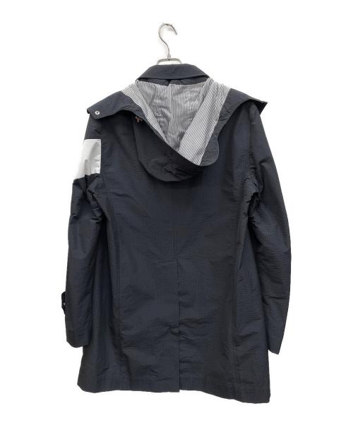 MONCLER GAMME BLEU（モンクレール ガム ブルー）MONCLER GAMME BLEU (モンクレール ガム ブルー) シアサッカーコート サイズ:Mの古着・服飾アイテム