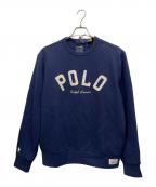 POLO RALPH LAURENポロ・ラルフローレン）の古着「スウェットシャツ」｜ネイビー