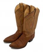 JUSTINジャスティン）の古着「ウェスタンブーツ」｜ブラウン