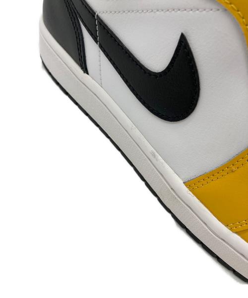 NIKE（ナイキ）NIKE (ナイキ) AIR JORDAN1 イエロー×ブラック サイズ:30cmの古着・服飾アイテム