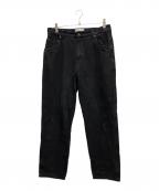 Dimeダイム）の古着「デニムパンツ」｜ブラック