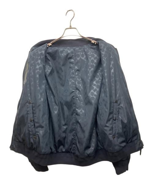 COACH（コーチ）COACH (コーチ) MA-1ジャケット ネイビー サイズ:記載なしの古着・服飾アイテム