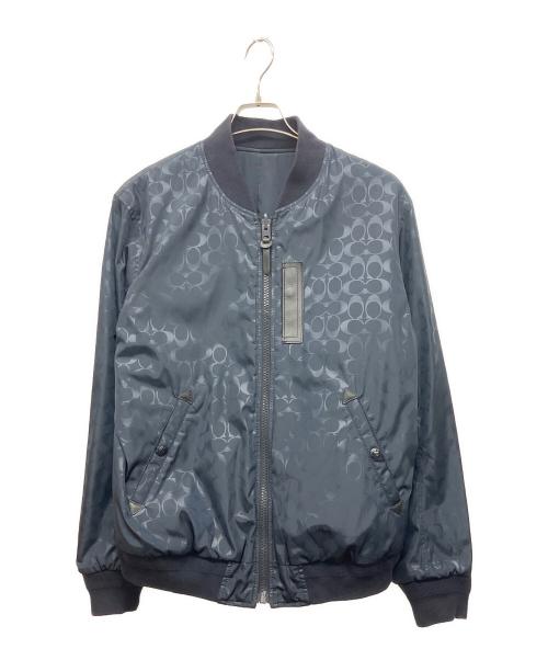 COACH（コーチ）COACH (コーチ) MA-1ジャケット ネイビー サイズ:記載なしの古着・服飾アイテム