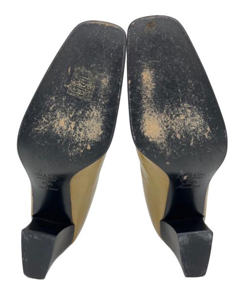 PRADA（プラダ）PRADA (プラダ) スクエアパンプス サイズ:35　1/2の古着・服飾アイテム