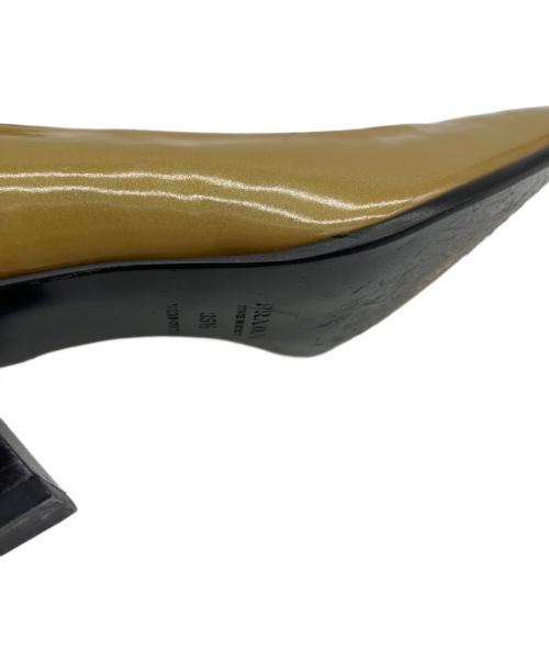 PRADA（プラダ）PRADA (プラダ) スクエアパンプス サイズ:35　1/2の古着・服飾アイテム