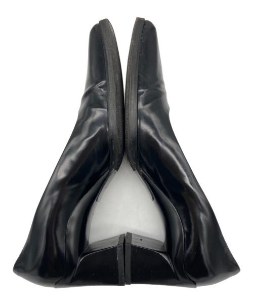 PRADA（プラダ）PRADA (プラダ) スクエアトゥーパンプス ブラック サイズ:記載なしの古着・服飾アイテム