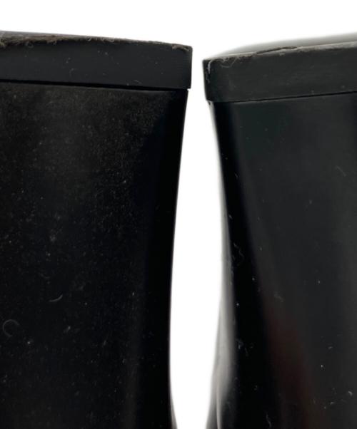 PRADA（プラダ）PRADA (プラダ) スクエアトゥーパンプス ブラック サイズ:記載なしの古着・服飾アイテム