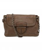 PRADAプラダ）の古着「ショルダーバッグ」｜ベージュ