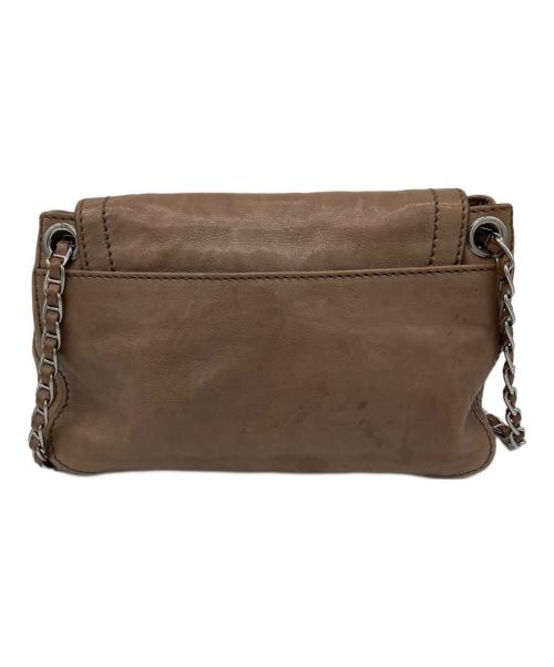 PRADA（プラダ）PRADA (プラダ) ショルダーバッグ ベージュの古着・服飾アイテム