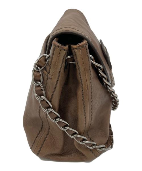 PRADA（プラダ）PRADA (プラダ) ショルダーバッグ ベージュの古着・服飾アイテム