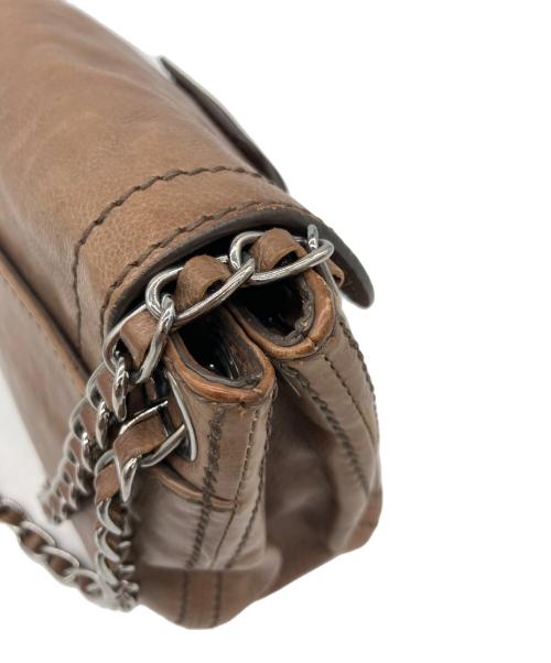 PRADA（プラダ）PRADA (プラダ) ショルダーバッグ ベージュの古着・服飾アイテム