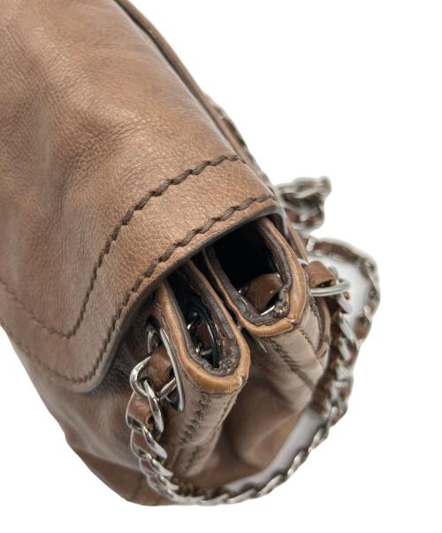 PRADA（プラダ）PRADA (プラダ) ショルダーバッグ ベージュの古着・服飾アイテム