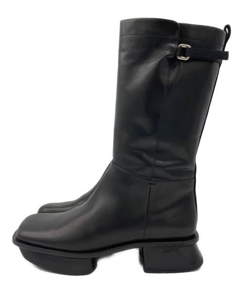 PRADA（プラダ）PRADA (プラダ) ロングブーツ ブラック サイズ:35　1/2の古着・服飾アイテム